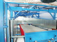 Ligne écumante de machine de polyuréthane horizontal de basse pression pour la feuille d'oreiller/matelas