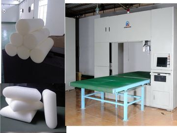 Découpeuse horizontale de mousse de découpe de commande numérique par ordinateur avec la ceinture pour la boucle coupant 8KW
