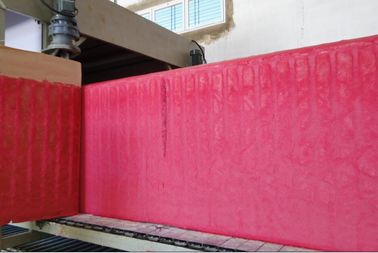 Ligne productrice écumante continue d'éponge horizontale/mousse flexible faisant la machine