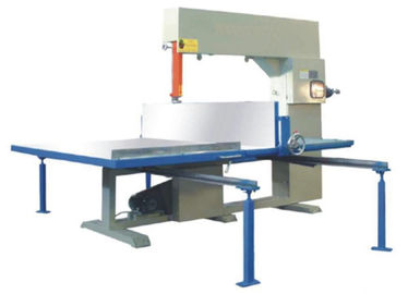 Machine de découpe de mousse verticale de précision Coupeuse manuelle de bloc de mousse carrée avec système de commande PLC